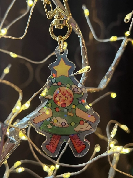 Project Sekai Wonderlands x Showtime Tsukasa Tenma 2.5" Holographic Keychain
