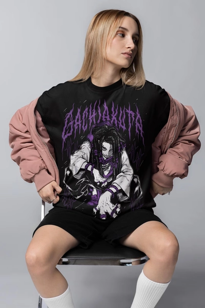 Dark Aesthetic Anime Shirt, Chaos World Graphic T-shirt, Cool Anime Top, GIFT for Otaku & Manga Lovers, Edgy Character Anime Unisex Shirt - Etsy
