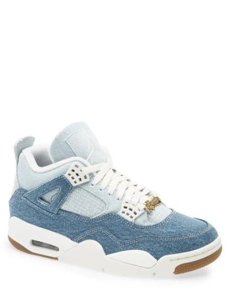 Air Jordan 4 Retro Denim Basketball Sneaker