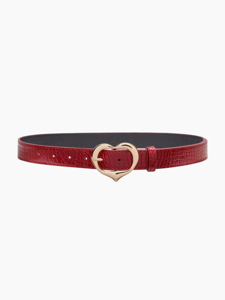 Heart Shaped Buckle Belt 