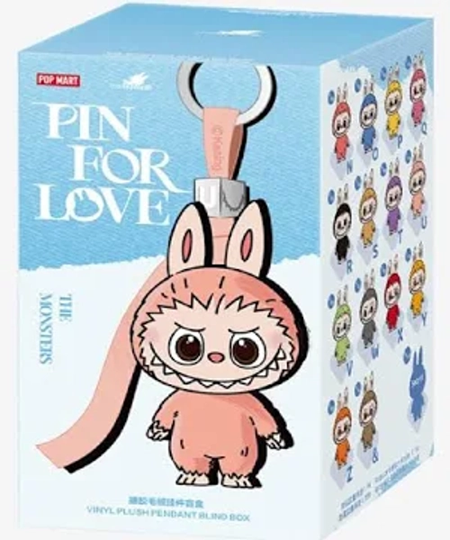 Pop Mart The Monsters Mini Labubu Pin For Love Series 1 Box