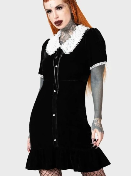 Killstar Trick N’ Treat Velvet Dress