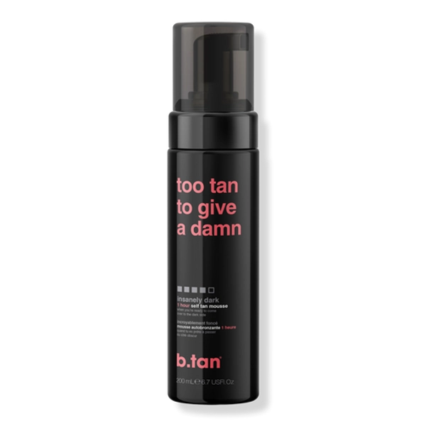 Too Tan To Give A Damn 1 Hour Self Tan Mousse