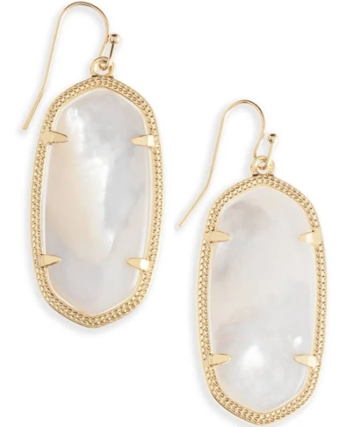 Kendra Scott Elle Drop Earrings Gold