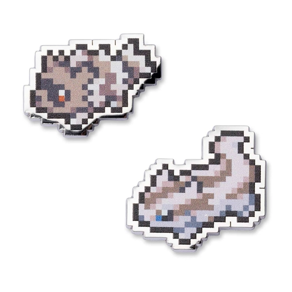 Zigzagoon & Linoone Pokémon Pixel Pins (2-Pack)