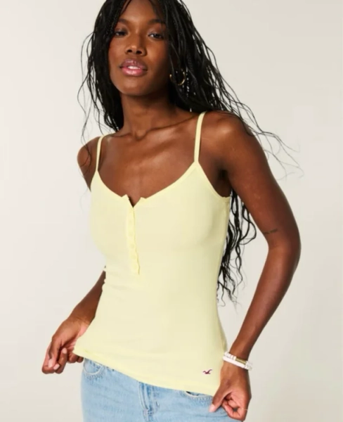 Surf Team Graphic Henley Cami