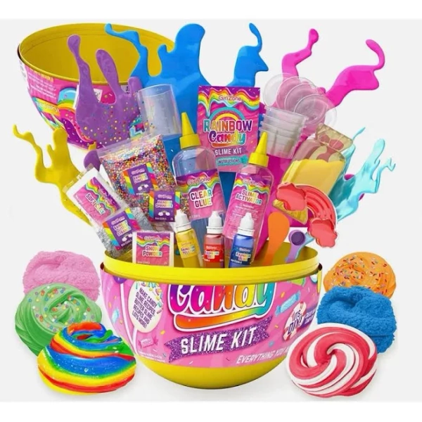 GirlZone Rainbow Candy DIY Slime Kit