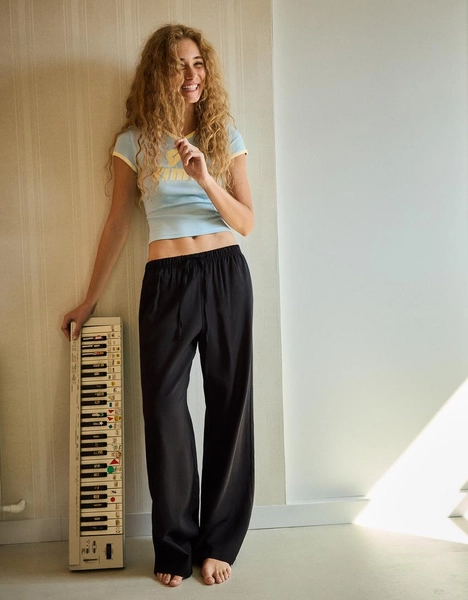 Pantalon taille élastique