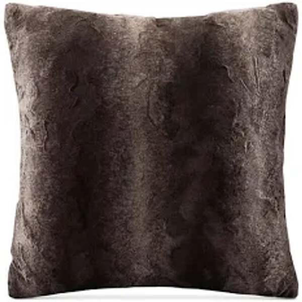 Madison Park Zuri Faux Fur Animal Throw Pillow