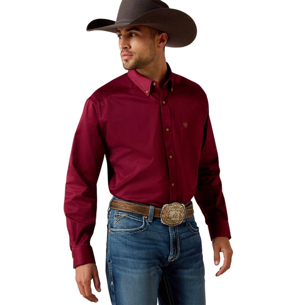 Solid Twill Classic Fit Shirt