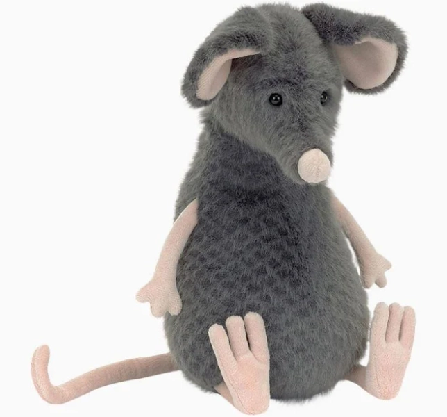 JellyCat Lachlan Sad Rat Plush