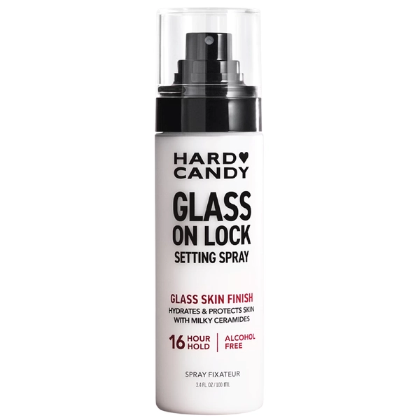 Hard Candy Glass On Lock Dewy Setting Spray, Long-Lasting Glow-Boosting Makeup Finishing Mist, 3.4 fl oz - Walmart.com