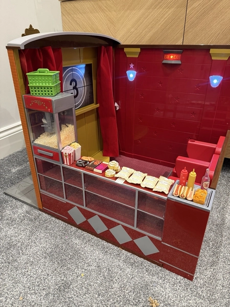 Our Generation Cinema Movie Theatre Playset