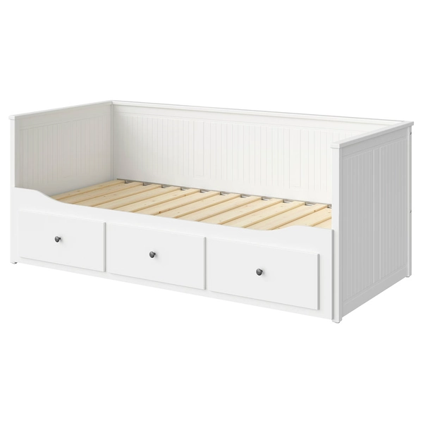 HEMNES White Daybed Frame with 3 Drawers - Popular  - IKEA