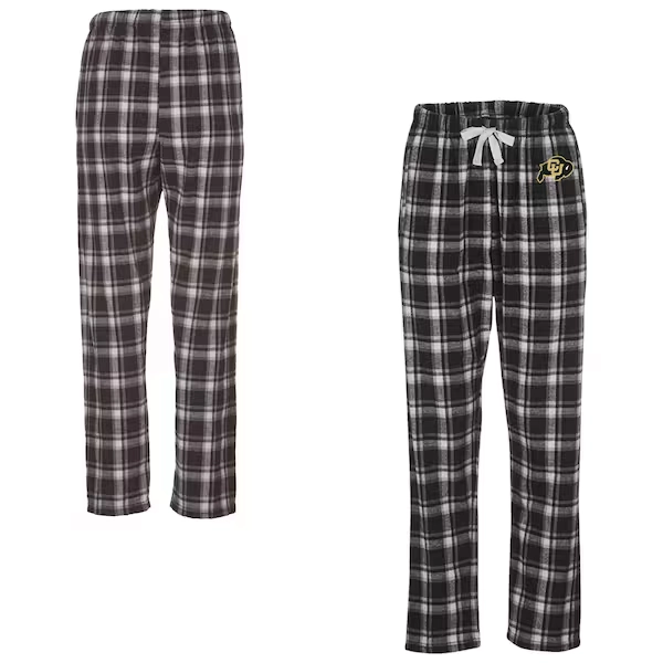 Women's Boxercraft  Black Colorado Buffaloes Haley Flannel Pants