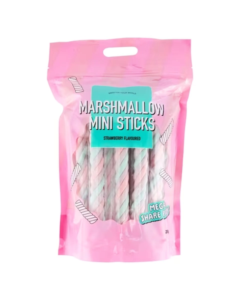 Marshmallow Mini Sticks Mega Share Pack 250g