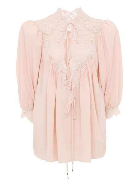 Chloé blouse à détails en dentelle | 34