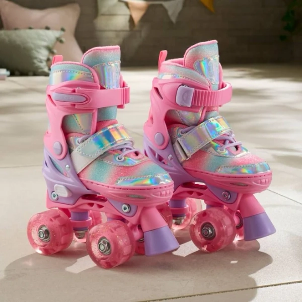 Smyths Glitter Glow Quad Skates