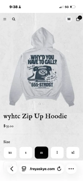 Why’d you have to call hoodie