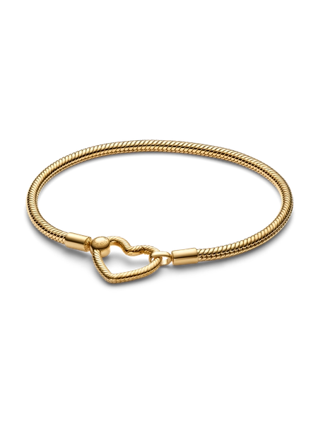 Heart Closure Snake Chain Bracelet