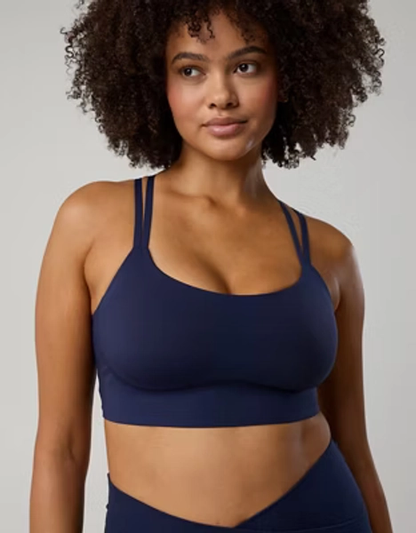 OFFLINE By Aerie Real Me Hold Up! Layered Sports Bra