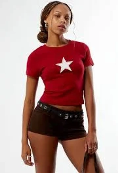 Pacsun Star Patch Skimmer T-Shirt