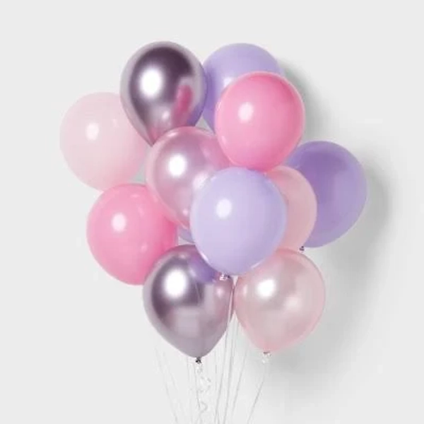 12ct Pink/Purple Balloon Pack - Spritz