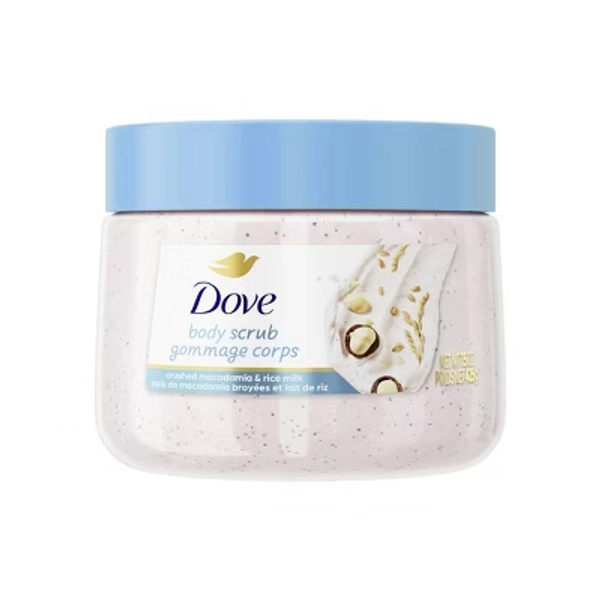 Dove Beauty Dove Exfoliating Body Scrub - Crushed Macadamia & Rice Milk - 15oz