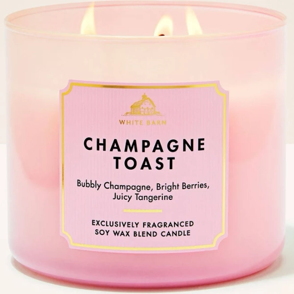 Bath & Body Works Champagne Toast 3-Wick Candle