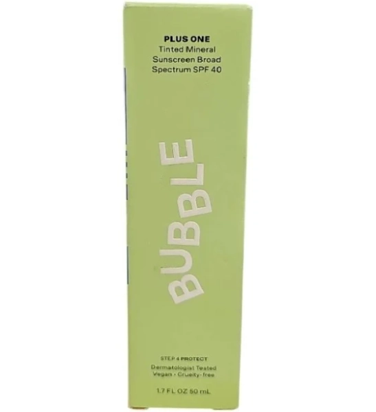 Bubble Plus One Tinted Mineral Sunscreen SPF40 ( 1.7oz