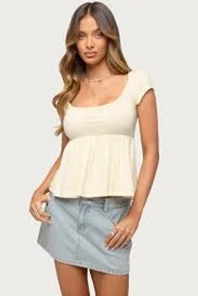 Edikted Women's Kingsley Babydoll Top