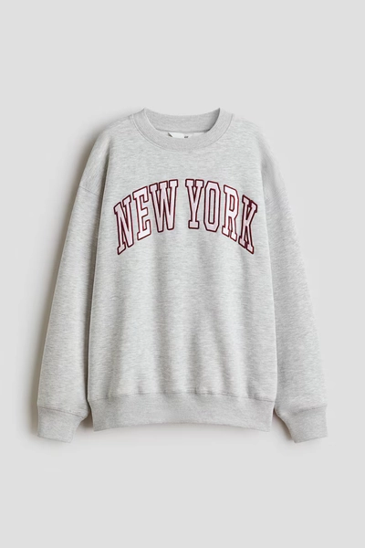 Sweatshirt with Motif