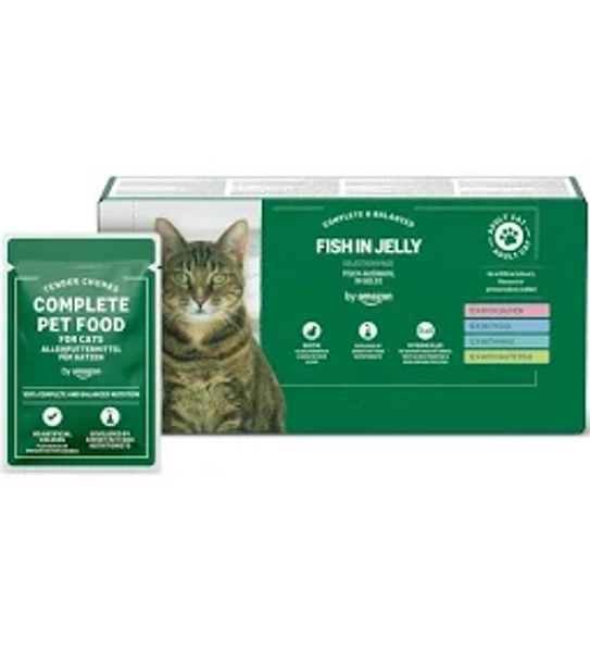 Amazon Grain-Free Complete Wet Food for Adult Cats