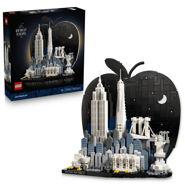 LEGO Architecture 21066 New York City: The Big Apple Set for Adults