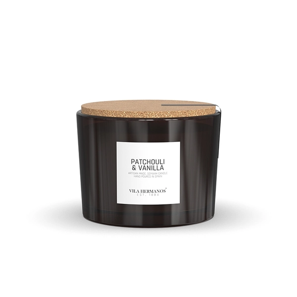 Apothecary Patchouli &amp; Vanilla Candle 350gr | Scented candles and mikados | Vila Hermanos