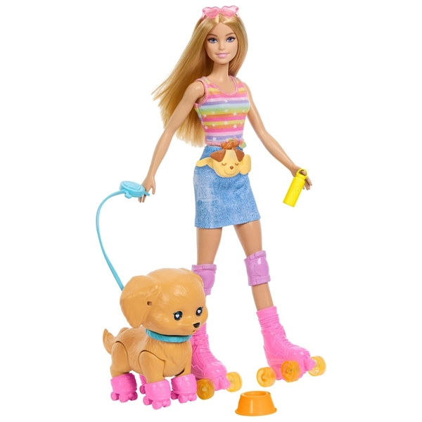 Barbie Pets Skate & Run Pup Set