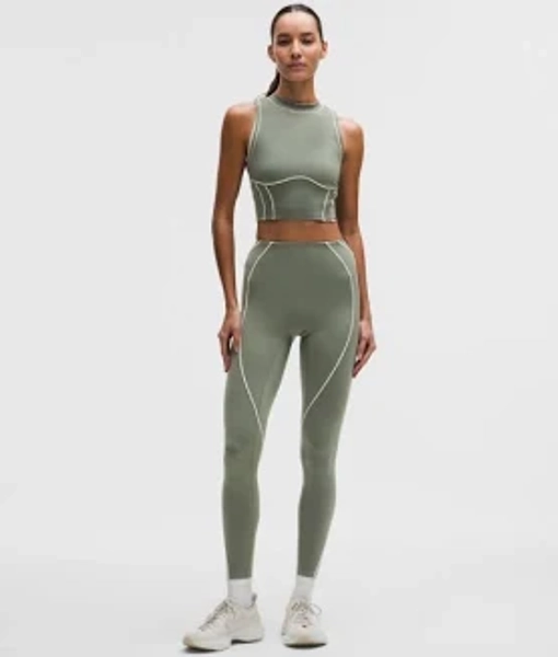 lululemon – Legging à coutures profilées taille haute en Ultralu pour Femmes – Pastel – Taille 0