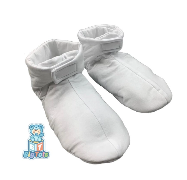 ABDL Booties white  Adult Baby