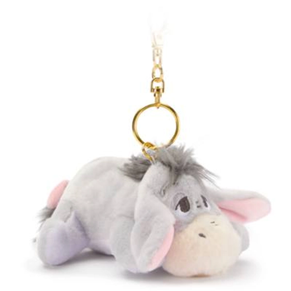 Disney Store Japan Eeyore Small Soft Toy Keyring, Winnie the Pooh - 18cm | Disney Store