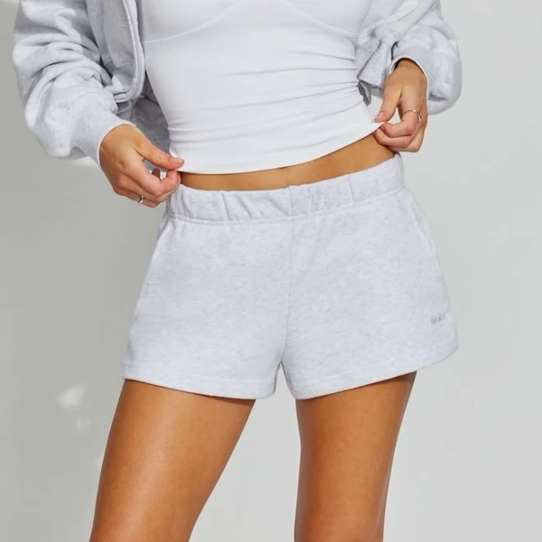 SoftTerry Relaxed High Rise Shorts - Garage - Greys - Women Clothing