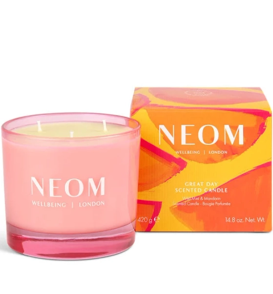 Neom Wellbeing Great Day 3 Wick Candle