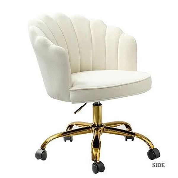 kirkland's Velvet Belanda Office Chair 23W x 24.5D 32H