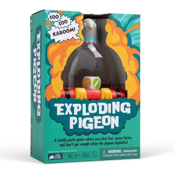 Exploding Kittens Exploding Pigeon Game