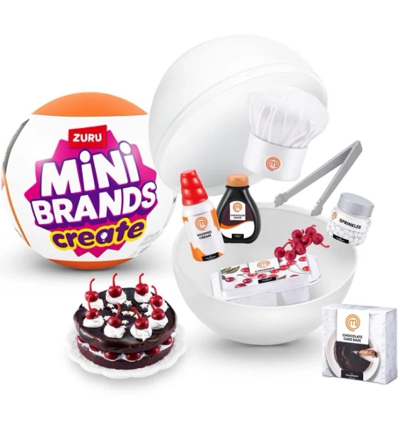 5 Surprise Master Chef Mini Brands Series 1 Capsule