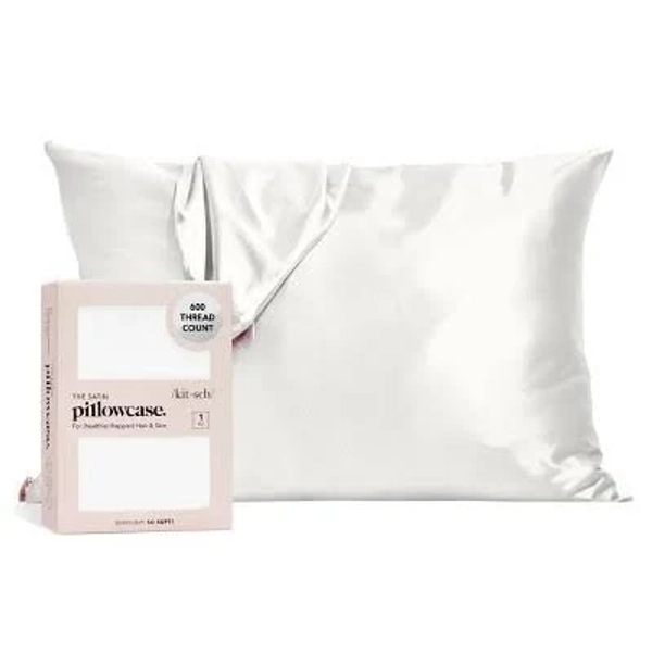 Kitsch Queen Size Satin Standard Pillowcase Thread Count 600
