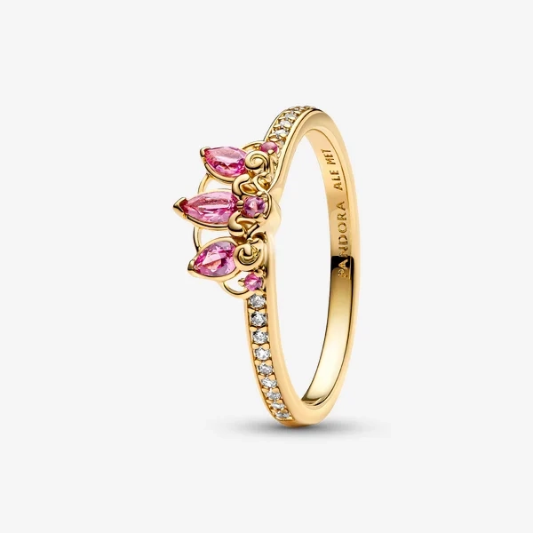 Pandora Disney Princess Rapunzel Tiara Ring