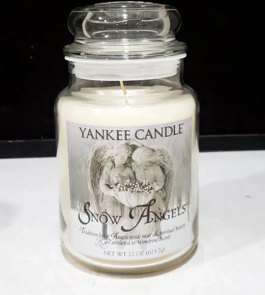 Yankee Candle Snow Angels 22 Oz Retired Rare Snow Angels