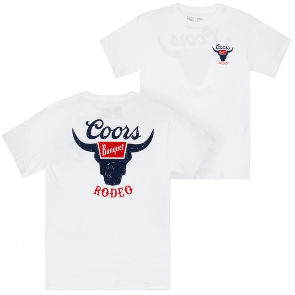 coors rodeo tee - white