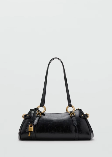 Sac bowling à breloques - Femme | MANGO France métropolitaine