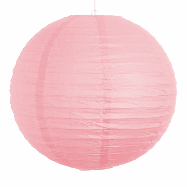 (Set of 3) Light Pink Paper Lanterns